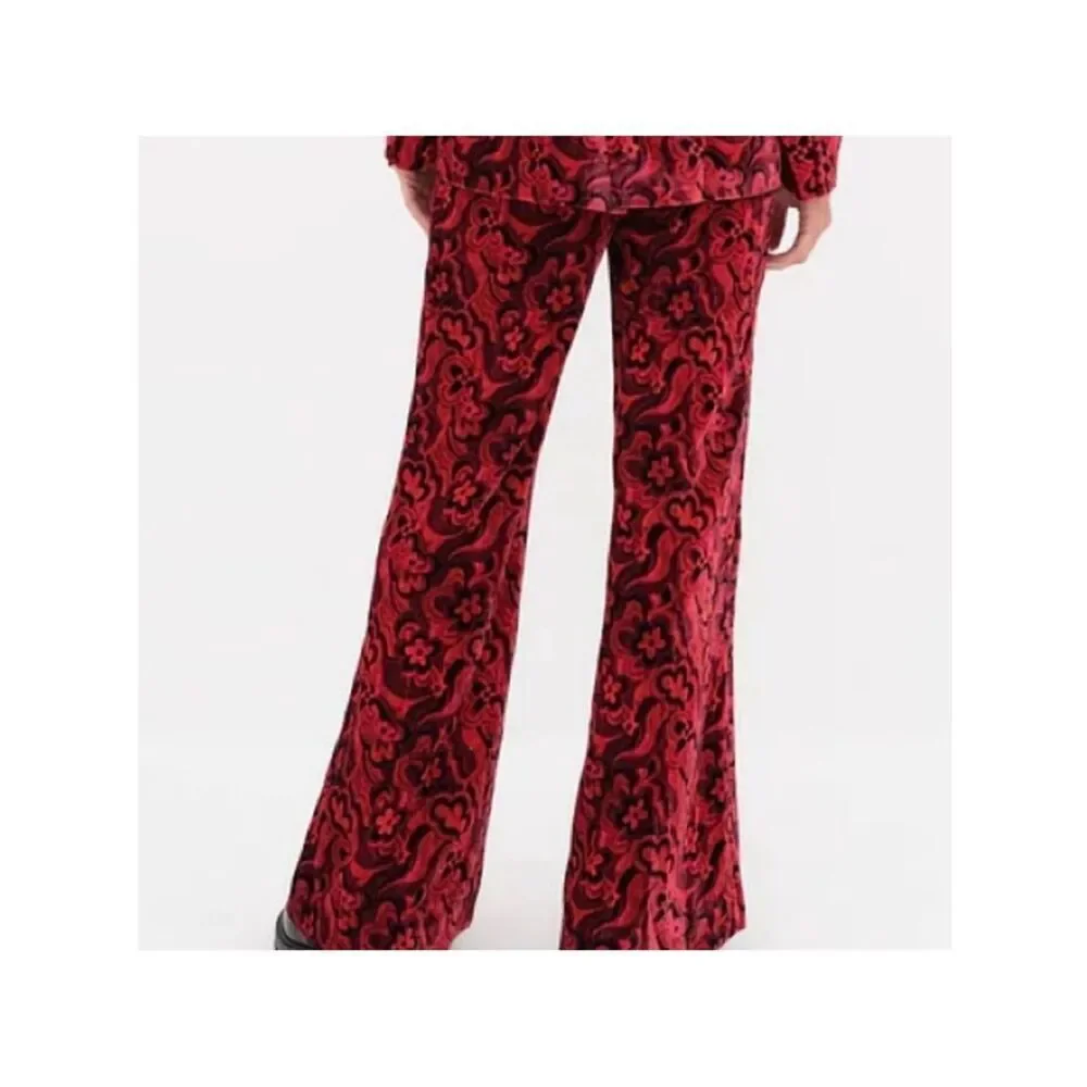 NWT For Love and Lemons Penny Velvet Pants
